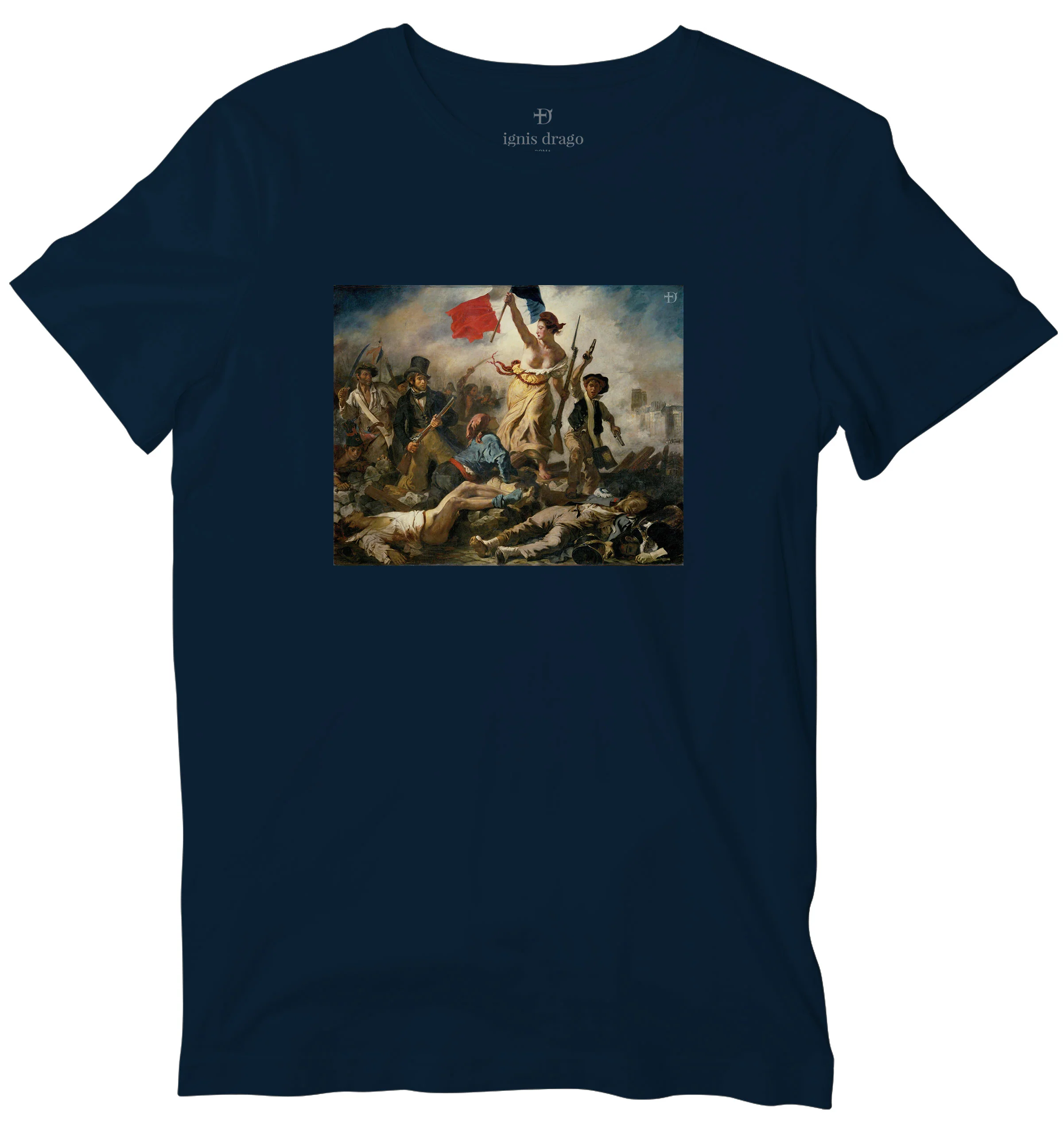 Liberty Leading The People Art T-shirt - Image 3