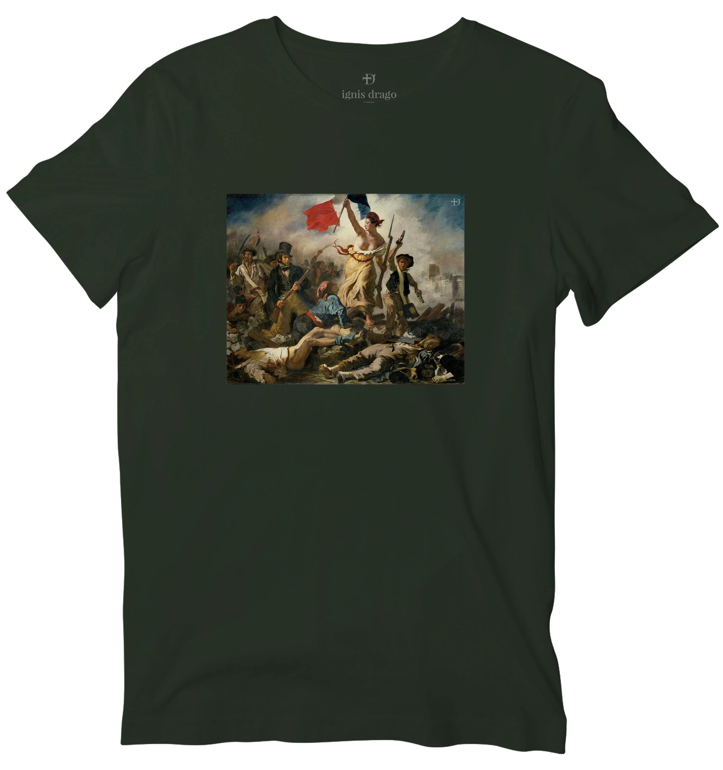 Liberty Leading The People Art T-shirt - Image 7